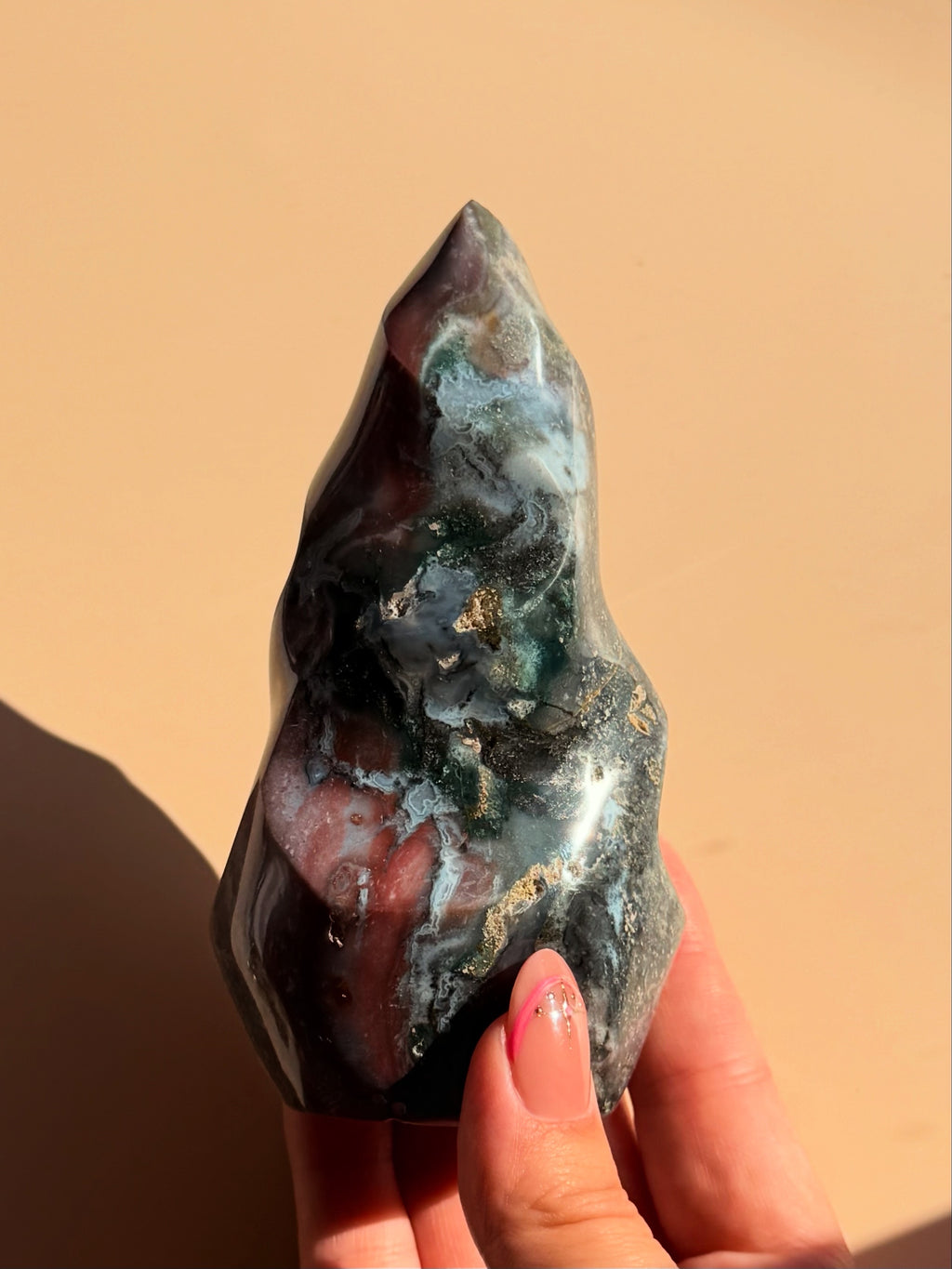 Ocean jasper abstract flame - 420g