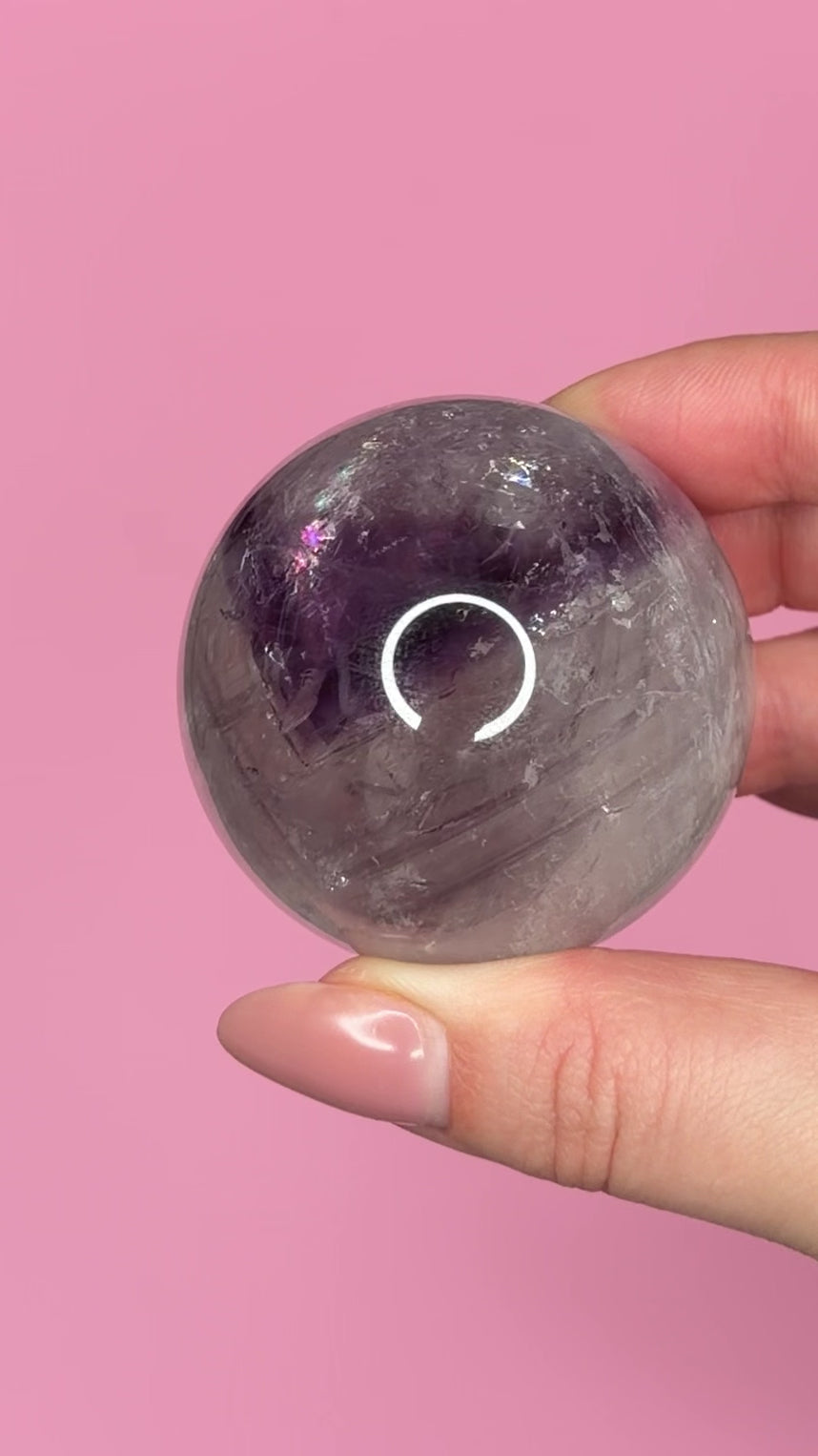 Phantom Amethyst Sphere 207g